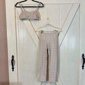 LaHana Active Floral Legging Set